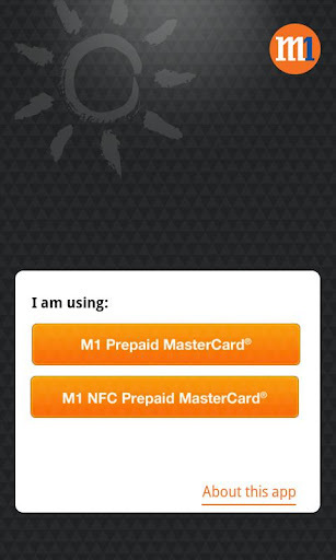 M1 Prepaid MasterCard截图3