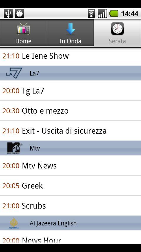TV Guide Italy FREE截图4
