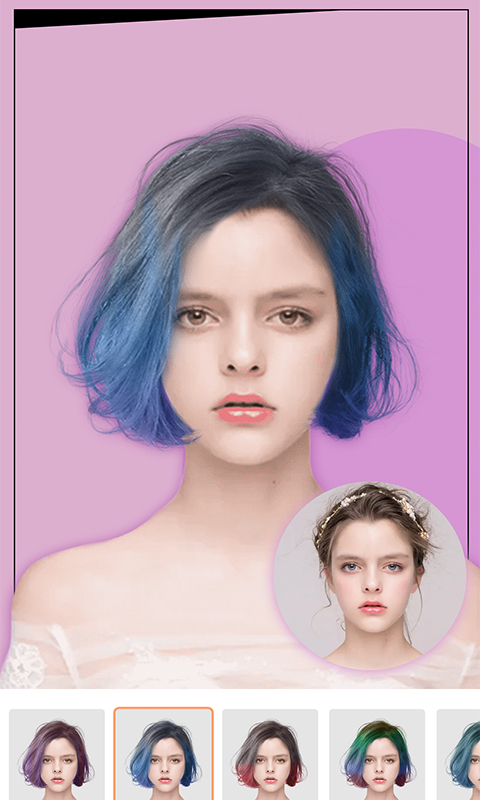 發(fā)型設(shè)計截圖預(yù)覽