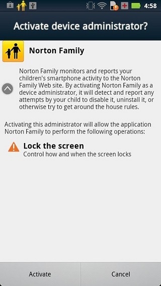 Norton™ Safety Minder截图2