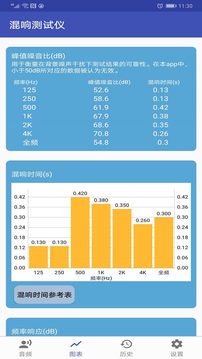 混响测试仪截图