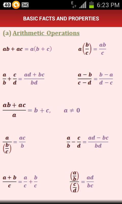 Mathematical Formulae截图1