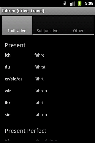 German Verb Conjugator截图2