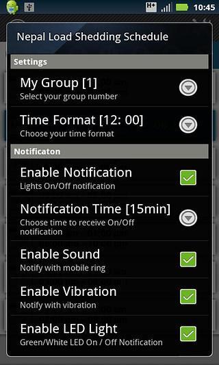 Nepal Load Shedding Schedule截图3