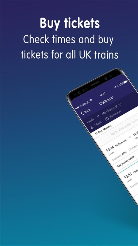 Northern train tickets &amp; times截图1