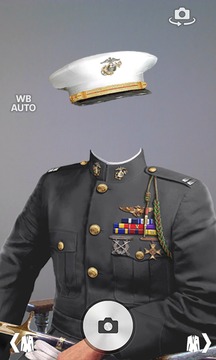 Military portrait photomontage截图