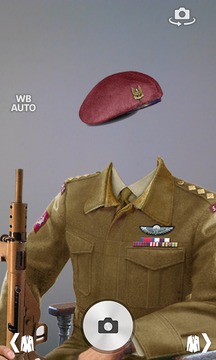 Military portrait photomontage截图