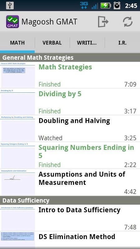 Magoosh GMAT Prep截图4