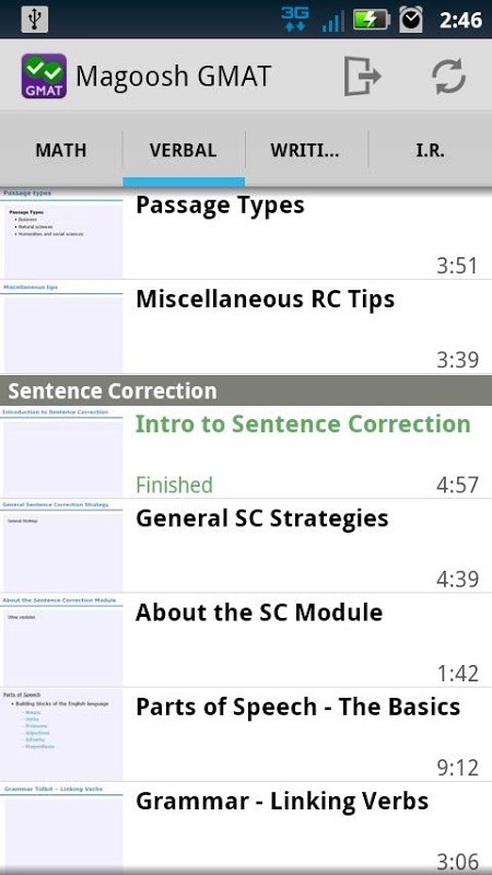 Magoosh GMAT Prep截图5