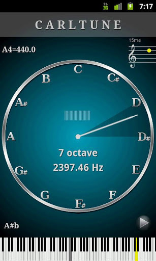 CarlTune - 半音阶调谐器截图4