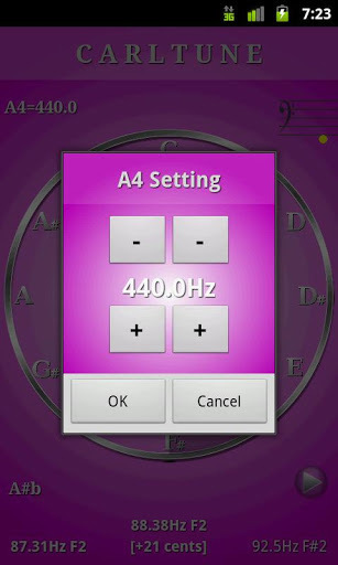 CarlTune - 半音阶调谐器截图2