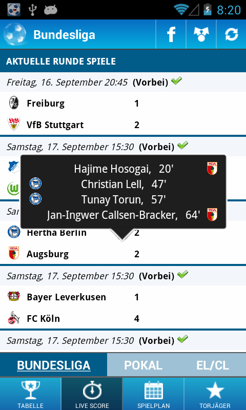 Bundesliga截图4