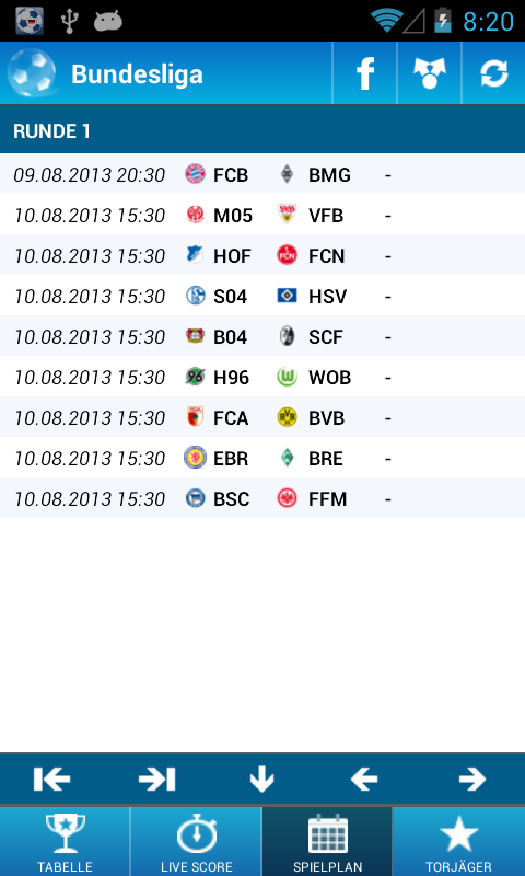 Bundesliga截图5