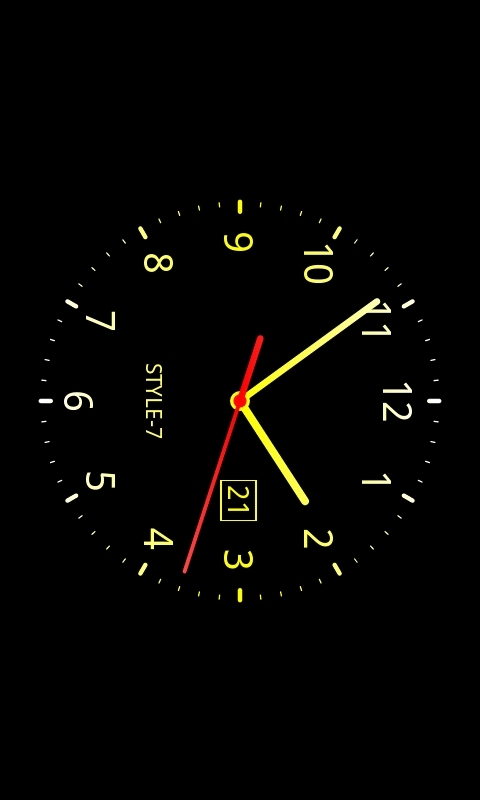 Analog Clock Live Wallpaper-7截图2