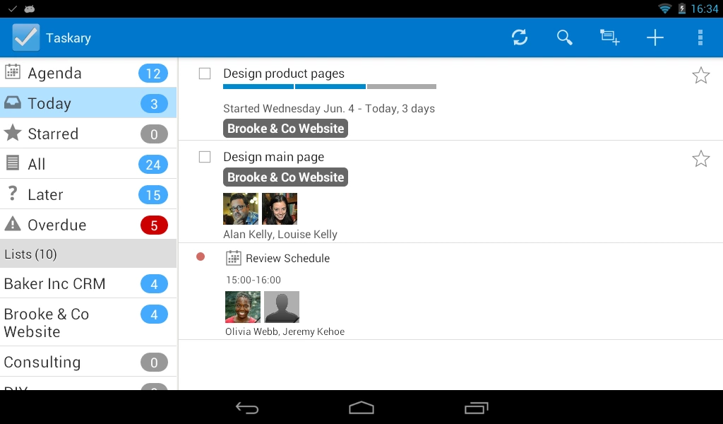 Google Tasks, To-do - Taskary截图2