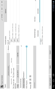 Project Schedule Free截图