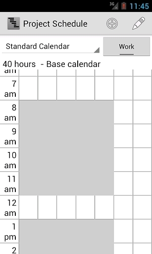 Project Schedule Free截图5