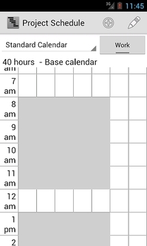 Project Schedule Free截图