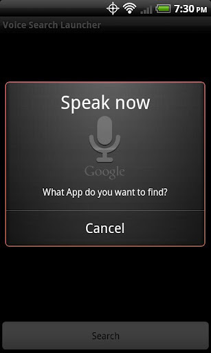 语音搜索启动器 Voice Search Launcher截图1