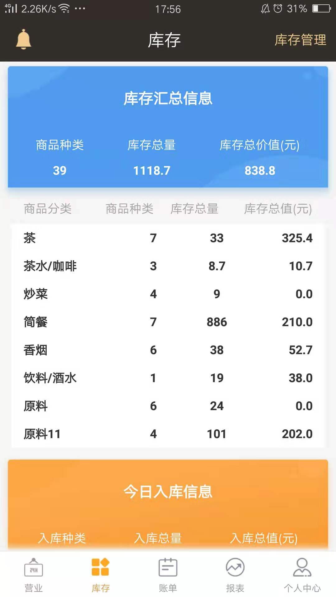 茗匠門(mén)店管理系統(tǒng)截圖預(yù)覽
