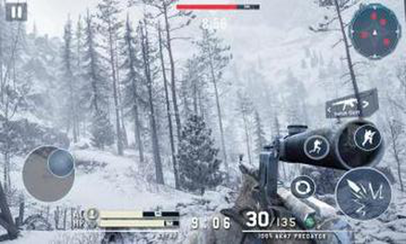 Frontline Sniper Shoot Action Battleground FPS截图4
