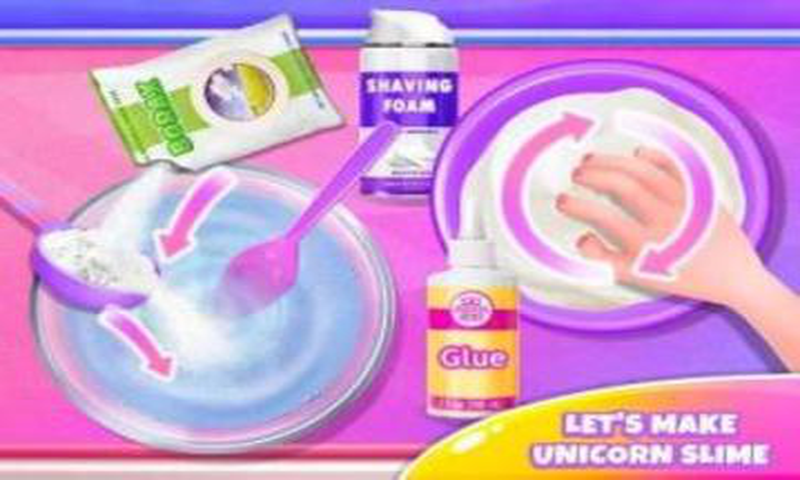 Unicorn Slime - Crazy Fluffy Trendy Slime Fun截图1