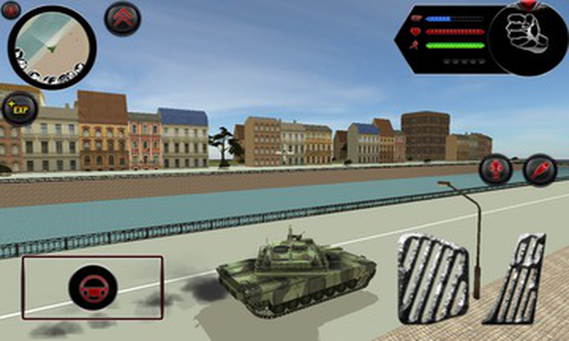 Urban War Robot Tank截图2