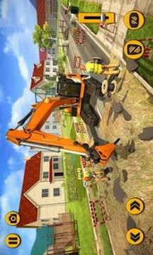 City Road Excavator Simulator 2018截图