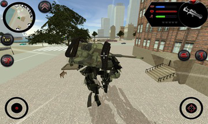 Urban War Robot Tank截图4