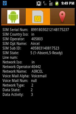 Phone and SIM Info截图3