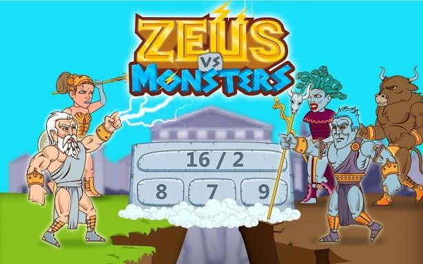 宙斯vs怪物：数学游戏截图2
