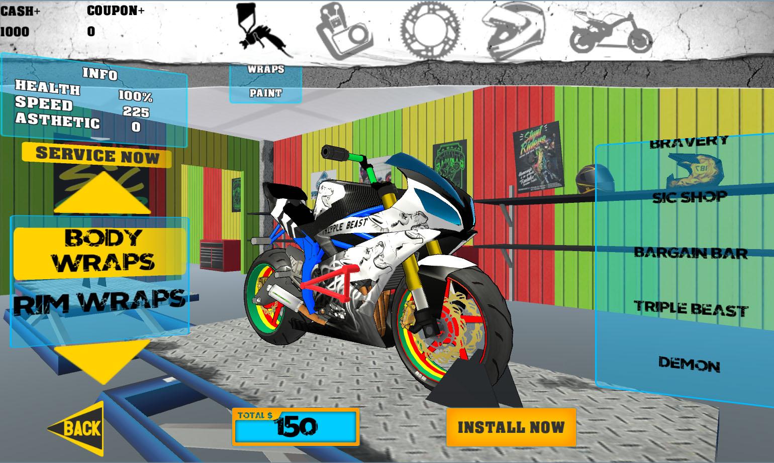 Stunt Bike Freestyle截图1