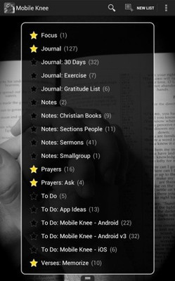 Mobile Knee - Prayer List截图11