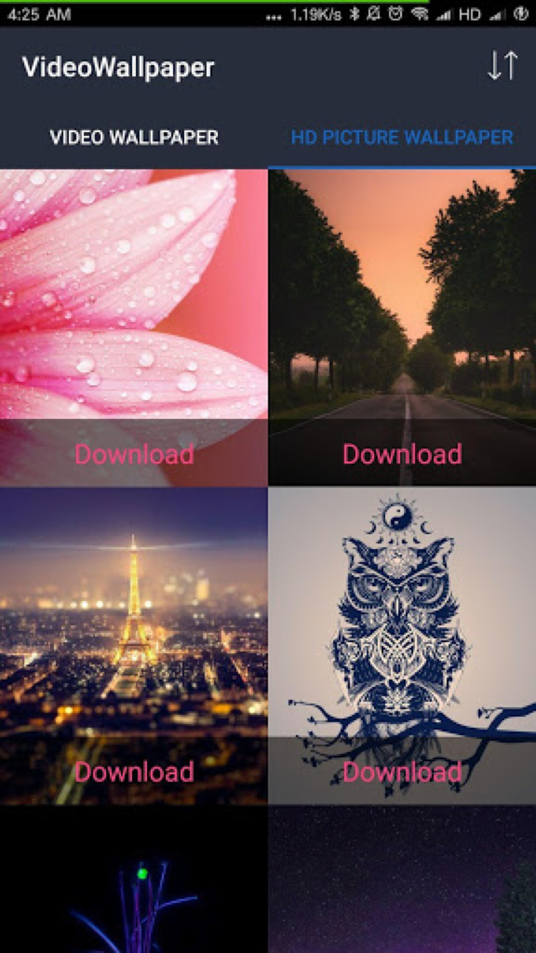 視頻壁紙截圖預(yù)覽