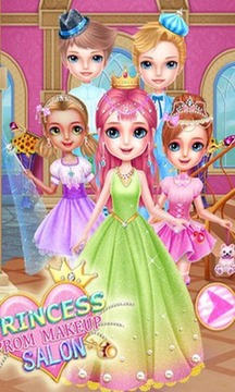 公主舞会化妆沙龙 － 顶级女孩游戏截图