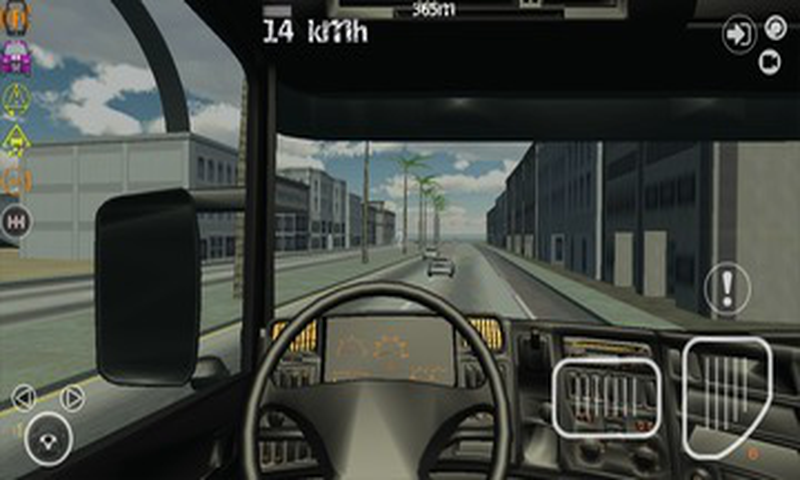 3D卡车驾驶模拟器截图1