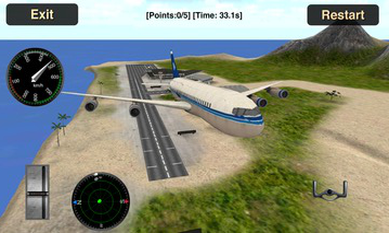 飞行模拟：3D客机截图5