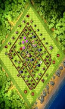 Maps Of Clash of Clans 2017截图