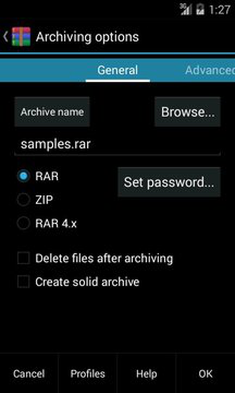 RAR for Android截圖預(yù)覽