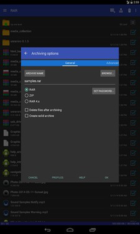 RAR for Android截圖預(yù)覽