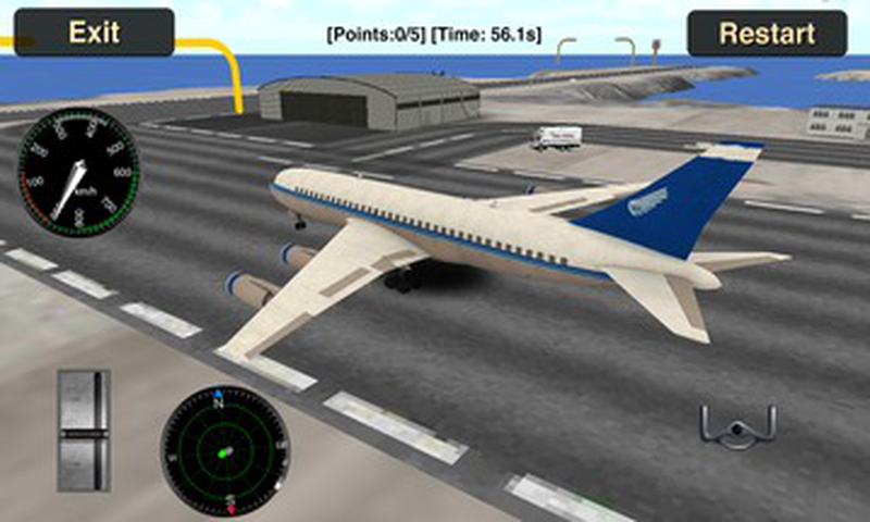 飞行模拟：3D客机截图1