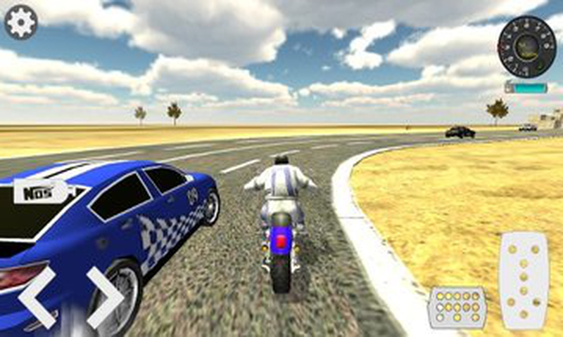 摩托车驾驶模拟器3D截图2
