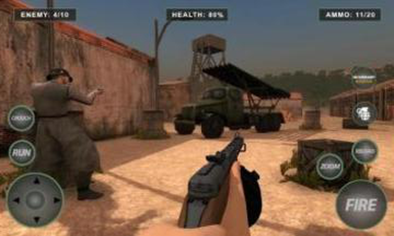 World War FPS Shooting Game截图2