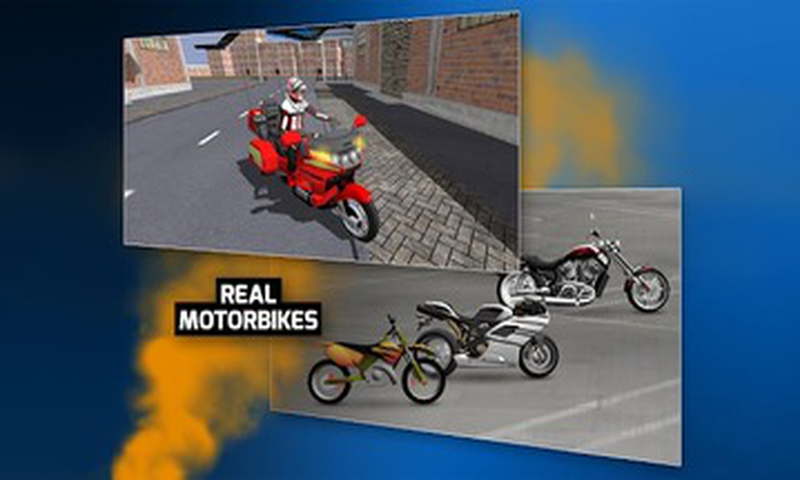 摩托车驾驶模拟器3D截图5