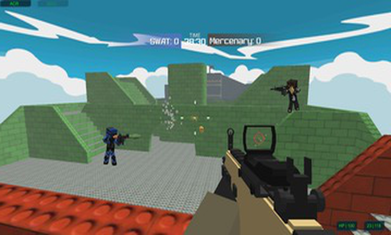 Blocky Combat SWAT 3截图4