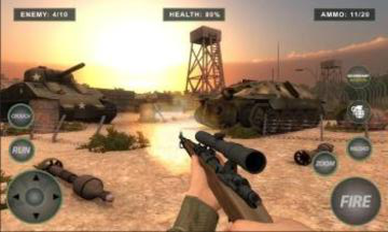 World War FPS Shooting Game截图5