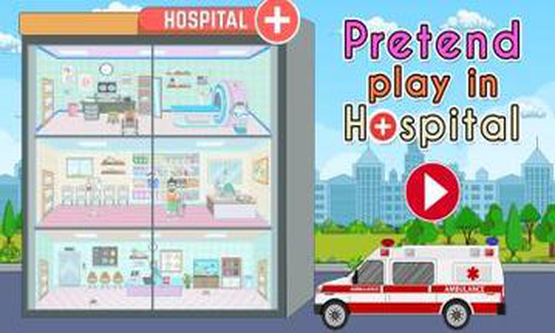 Pretend Play in Hospital Fun Town Life Story截图1