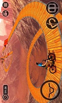 Impossible Kids Bicycle Rider  Hill Tracks Racing截图