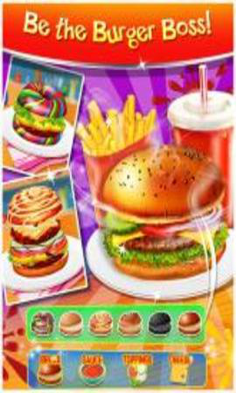 Happy Kids Meal Maker - Burger Cooking Game截图4