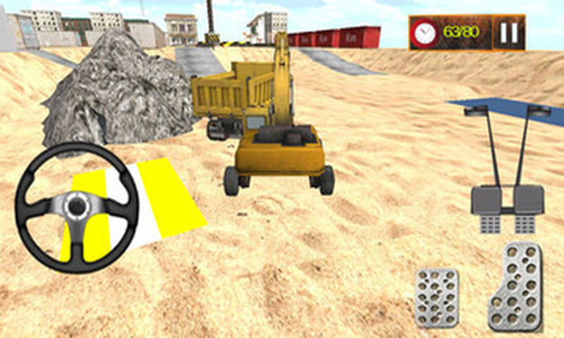 挖沙挖掘机3D截图5
